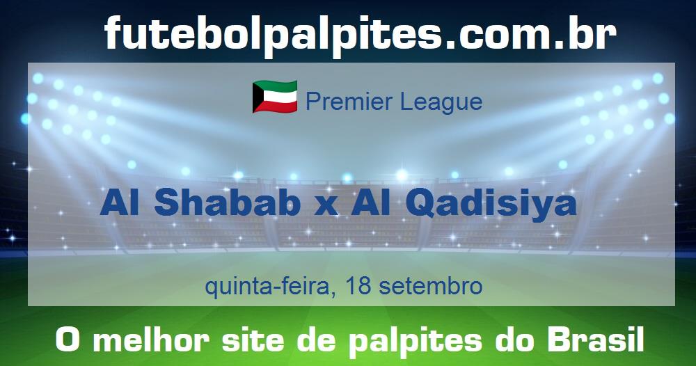 Al Shabab x Al Qadisiya