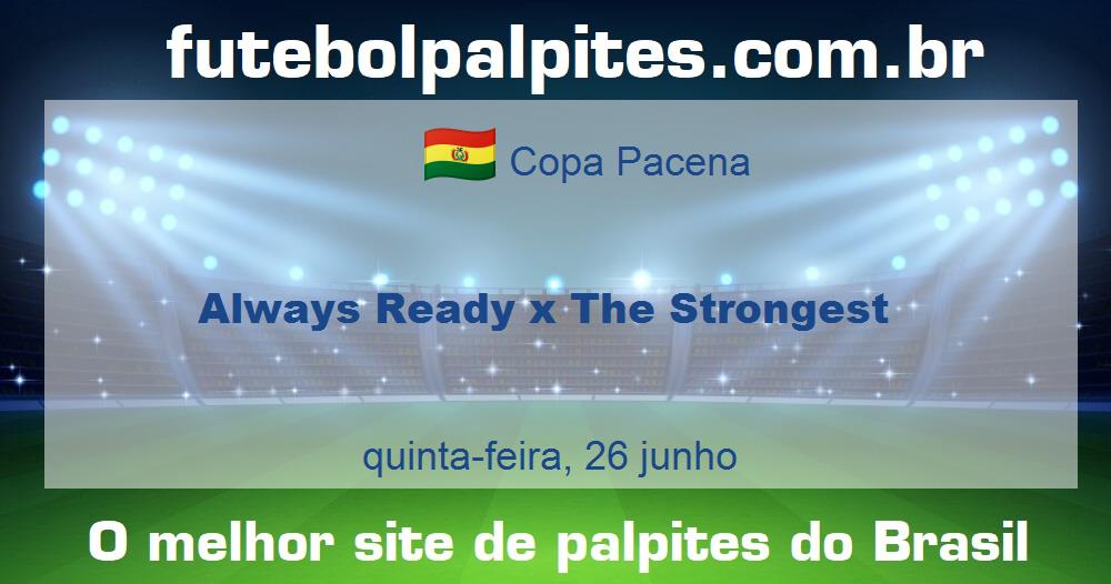 Always Ready x The Strongest Always Ready x The Strongest