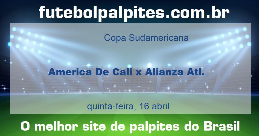 America De Cali x Alianza Atl.