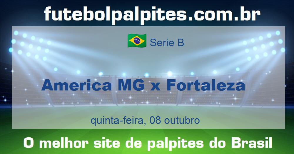 America MG x Fortaleza