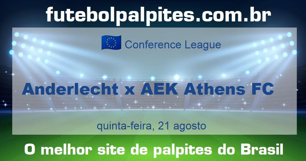 Anderlecht x AEK Athens FC