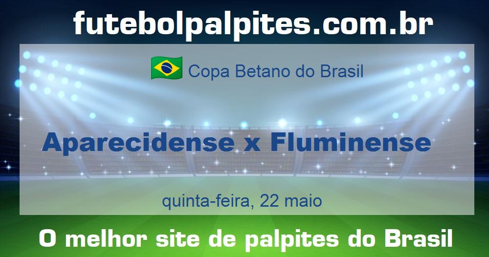 Aparecidense x Fluminense Aparecidense x Fluminense