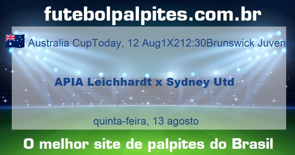 APIA Leichhardt x Sydney Utd