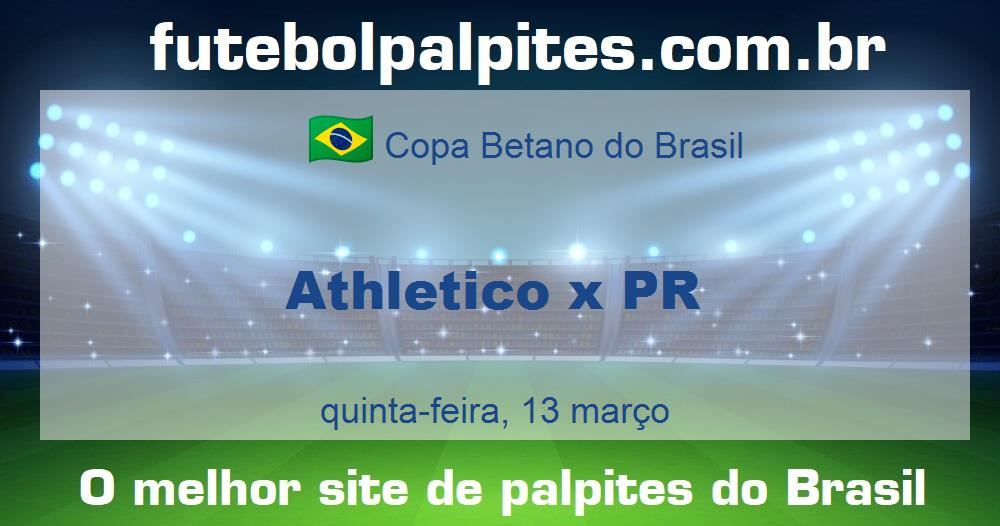 Athletico x PR Athletico x PR