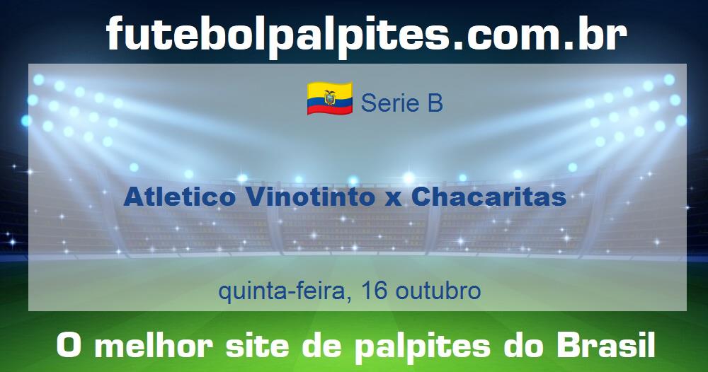 Atletico Vinotinto x Chacaritas Atletico Vinotinto x Chacaritas