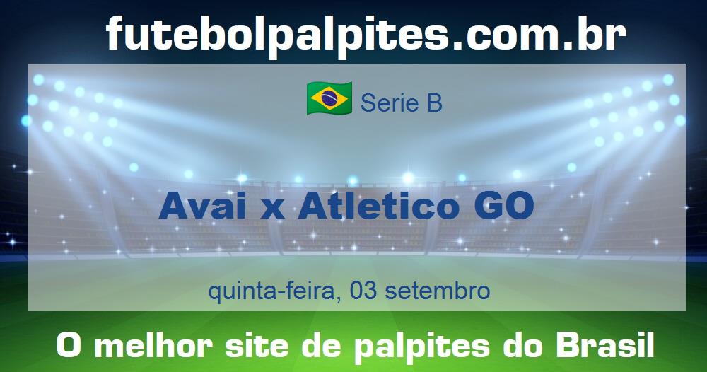 Avai x Atletico GO Avai x Atletico GO