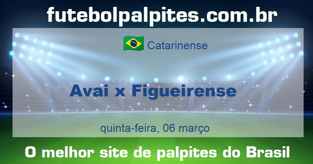 Avai x Figueirense