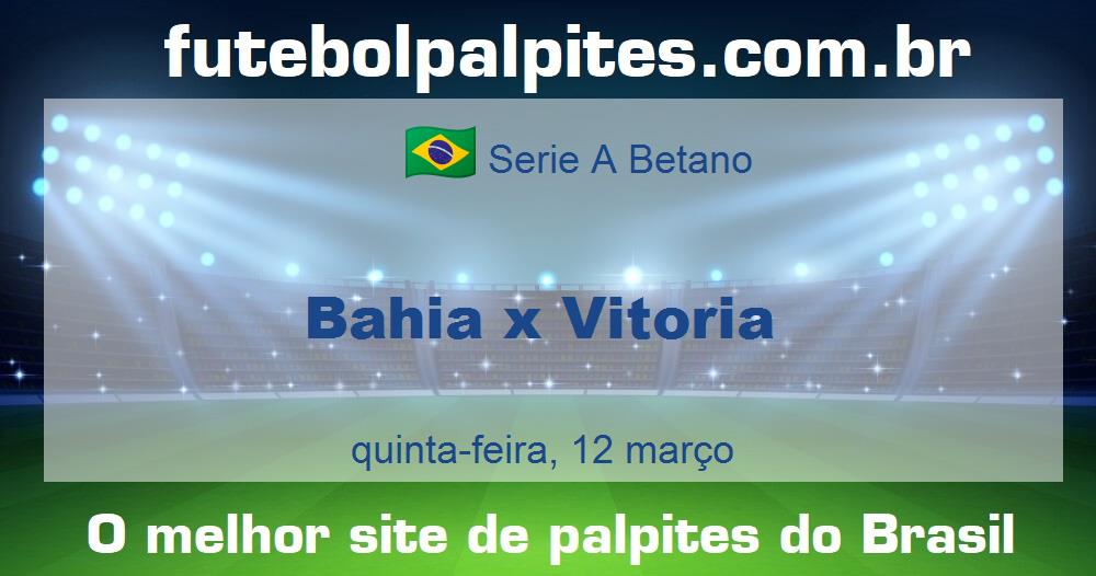 Bahia x Vitoria
