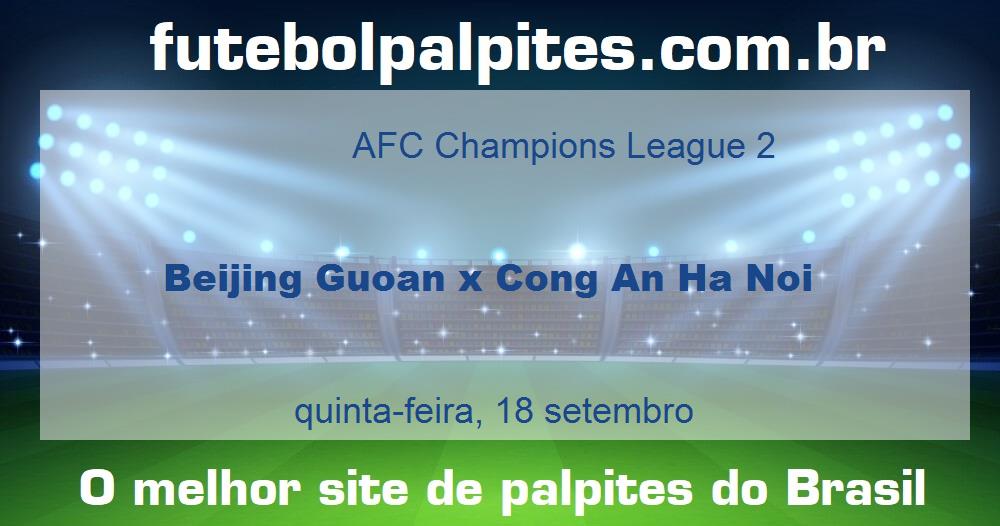 Beijing Guoan x Cong An Ha Noi
