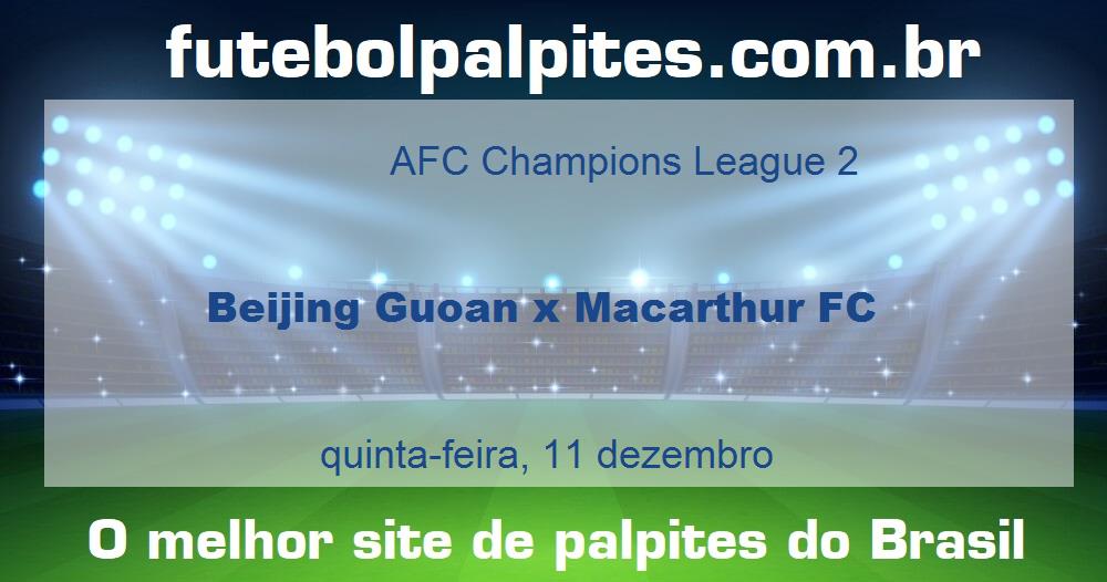 Beijing Guoan x Macarthur FC Beijing Guoan x Macarthur FC