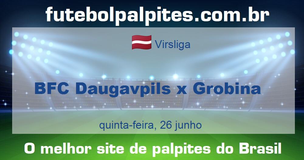 BFC Daugavpils x Grobina BFC Daugavpils x Grobina