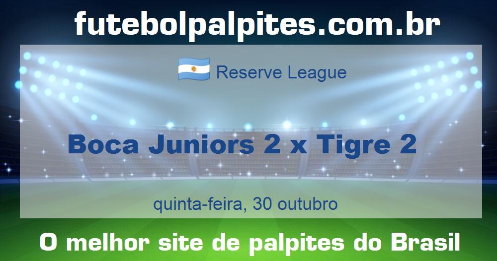 Boca Juniors 2 x Tigre 2 Boca Juniors 2 x Tigre 2