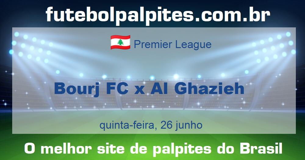 Bourj FC x Al Ghazieh Bourj FC x Al Ghazieh