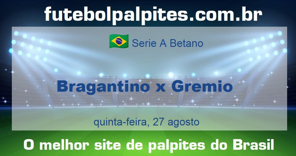 Bragantino x Gremio