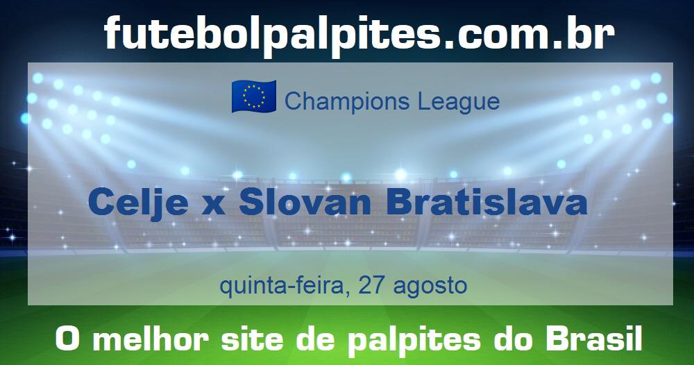 Celje x Slovan Bratislava Celje x Slovan Bratislava