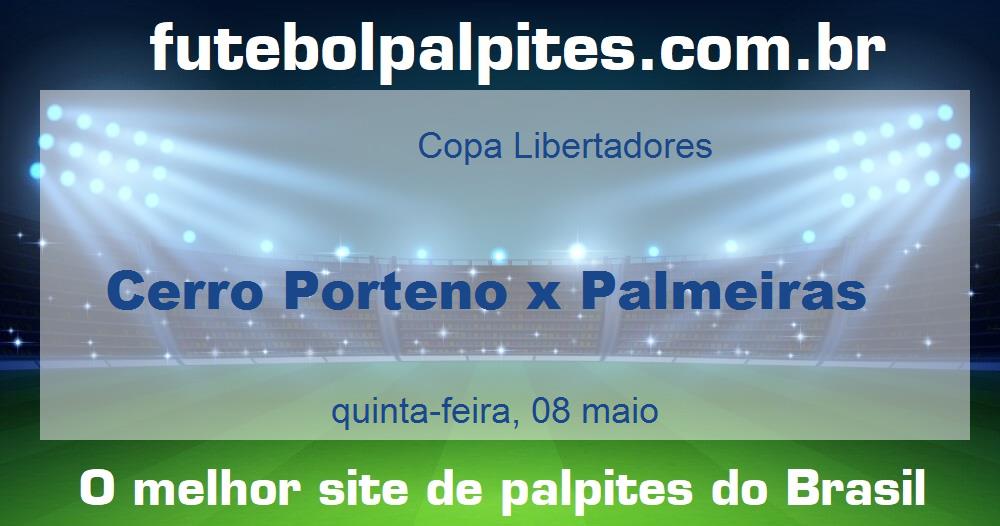 Cerro Porteno x Palmeiras Cerro Porteno x Palmeiras