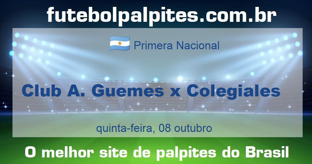 Club A. Guemes x Colegiales Club A. Guemes x Colegiales
