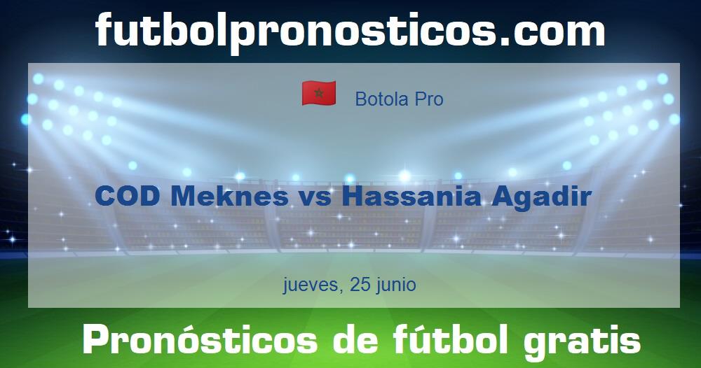 COD Meknes vs Hassania Agadir