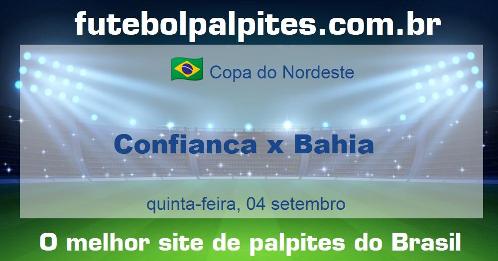 Confianca x Bahia Confianca x Bahia