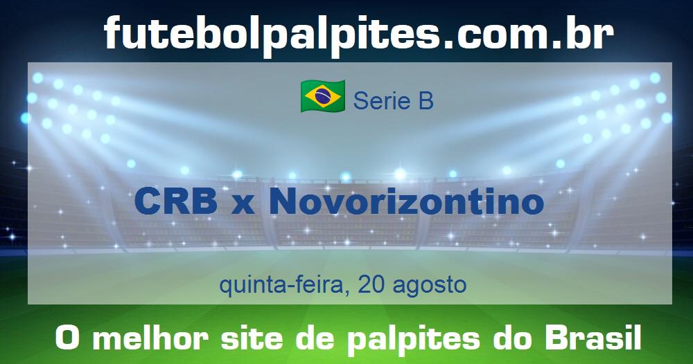 CRB x Novorizontino CRB x Novorizontino