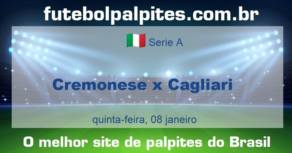 Cremonese x Cagliari Cremonese x Cagliari