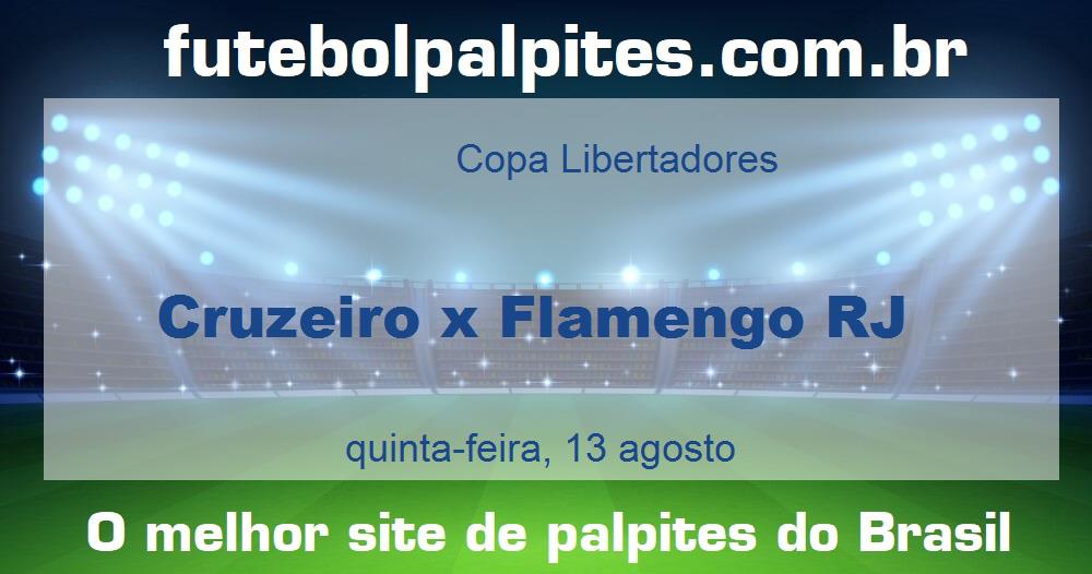 Cruzeiro x Flamengo RJ