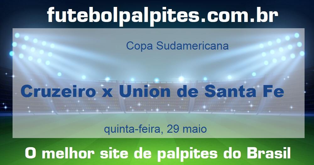 Cruzeiro x Union de Santa Fe Cruzeiro x Union de Santa Fe