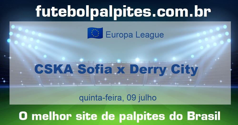 CSKA Sofia x Derry City CSKA Sofia x Derry City