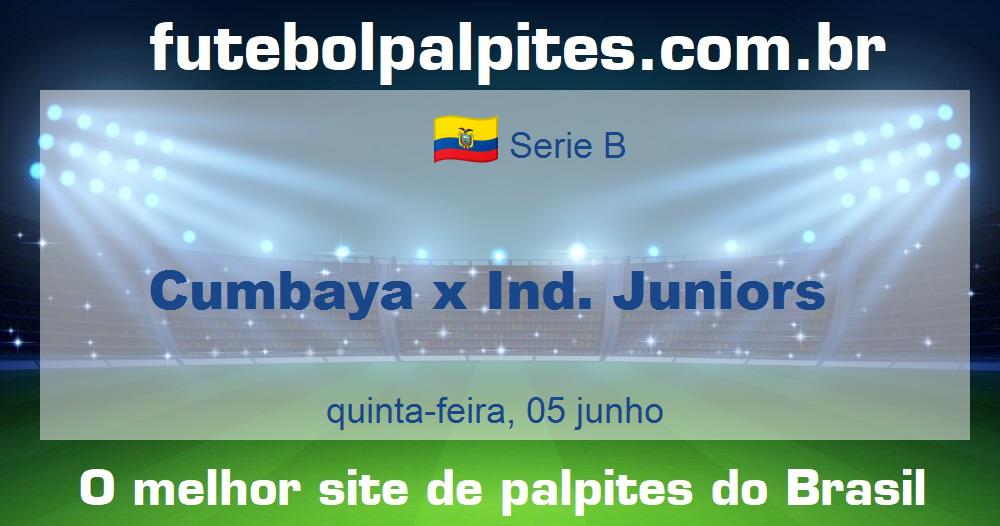 Cumbaya x Ind. Juniors Cumbaya x Ind. Juniors