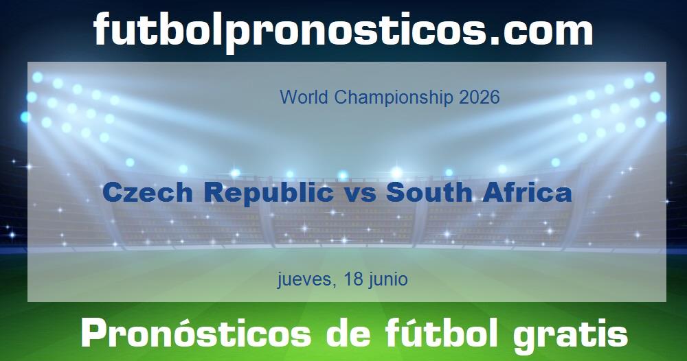 Czech Republic vs South Africa Czech Republic vs South Africa