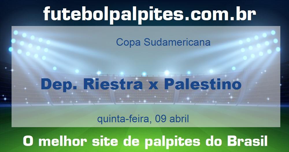 Dep. Riestra x Palestino