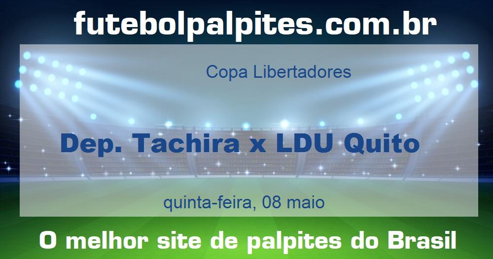 Dep. Tachira x LDU Quito Dep. Tachira x LDU Quito