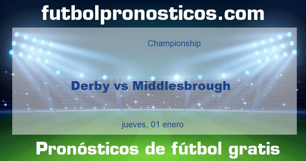 Derby vs Middlesbrough