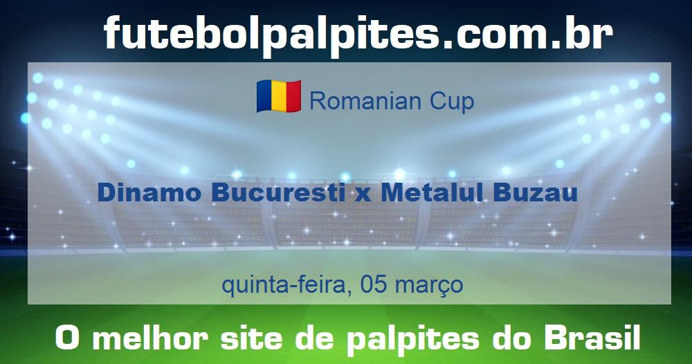 Dinamo Bucuresti x Metalul Buzau Dinamo Bucuresti x Metalul Buzau