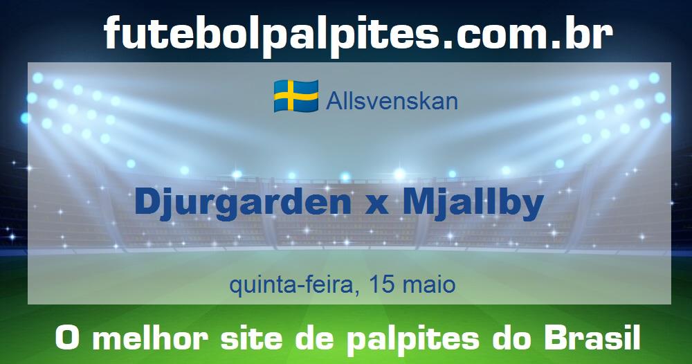 Djurgarden x Mjallby Djurgarden x Mjallby