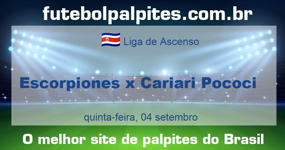 Escorpiones x Cariari Pococi Escorpiones x Cariari Pococi