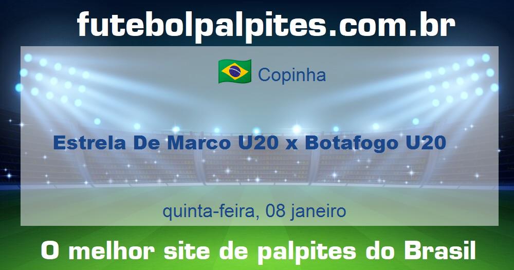 Estrela De Marco U20 x Botafogo U20