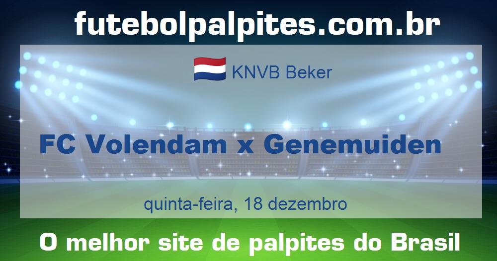 FC Volendam x Genemuiden