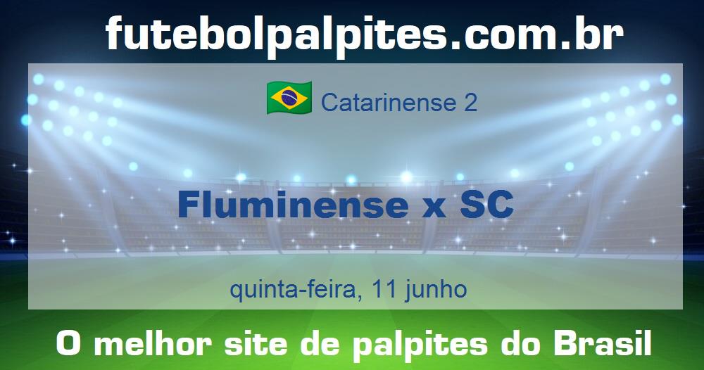 Fluminense x SC