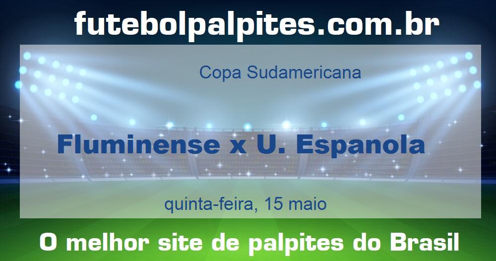 Fluminense x U. Espanola Fluminense x U. Espanola