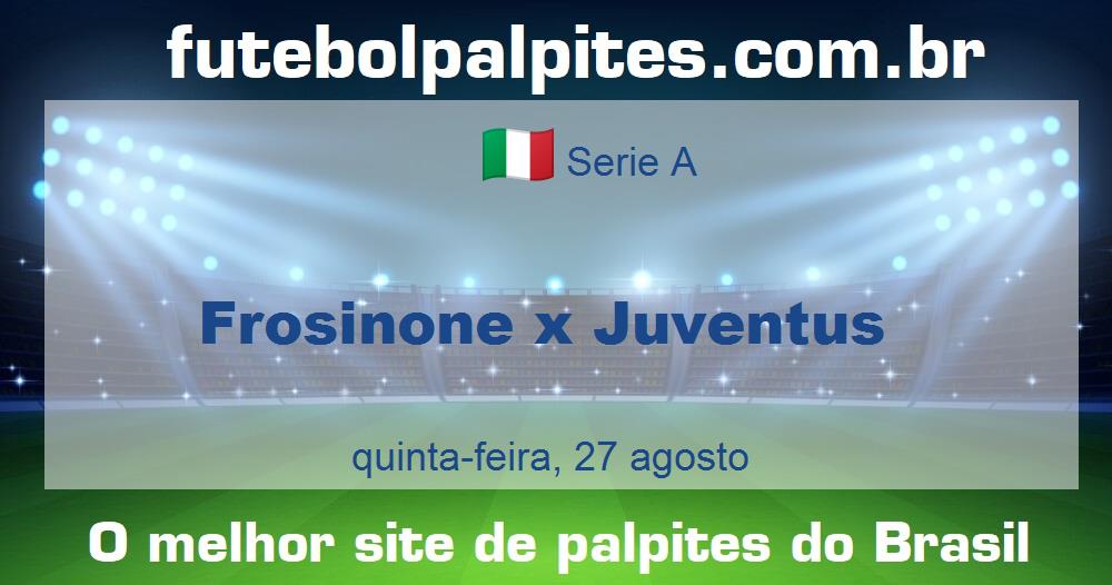 Frosinone x Juventus
