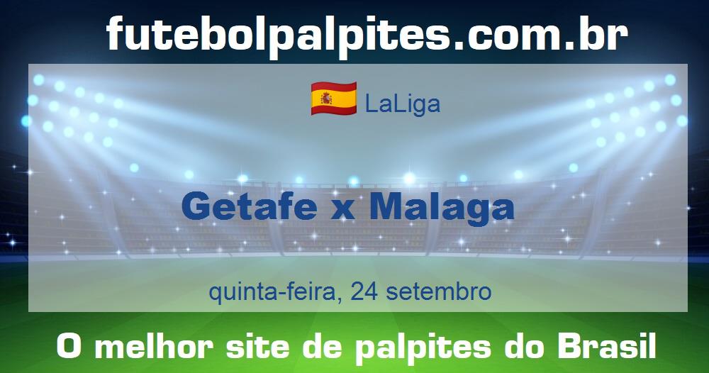 Getafe x Malaga