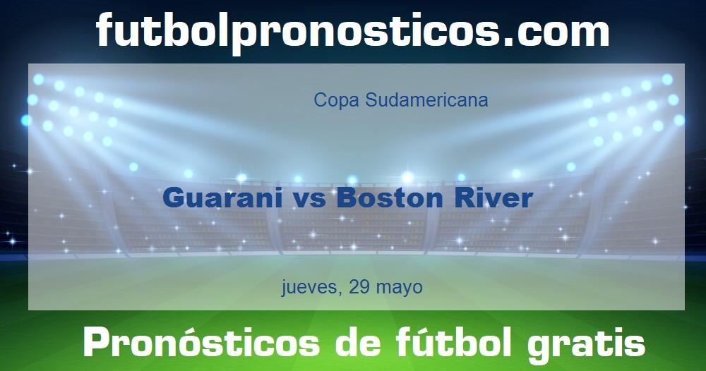 Guarani vs Boston River