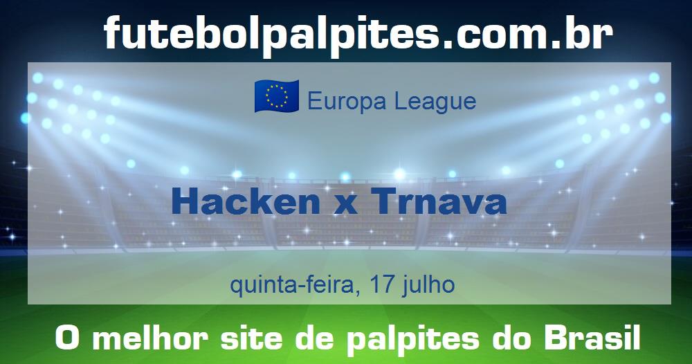 Hacken x Trnava Hacken x Trnava