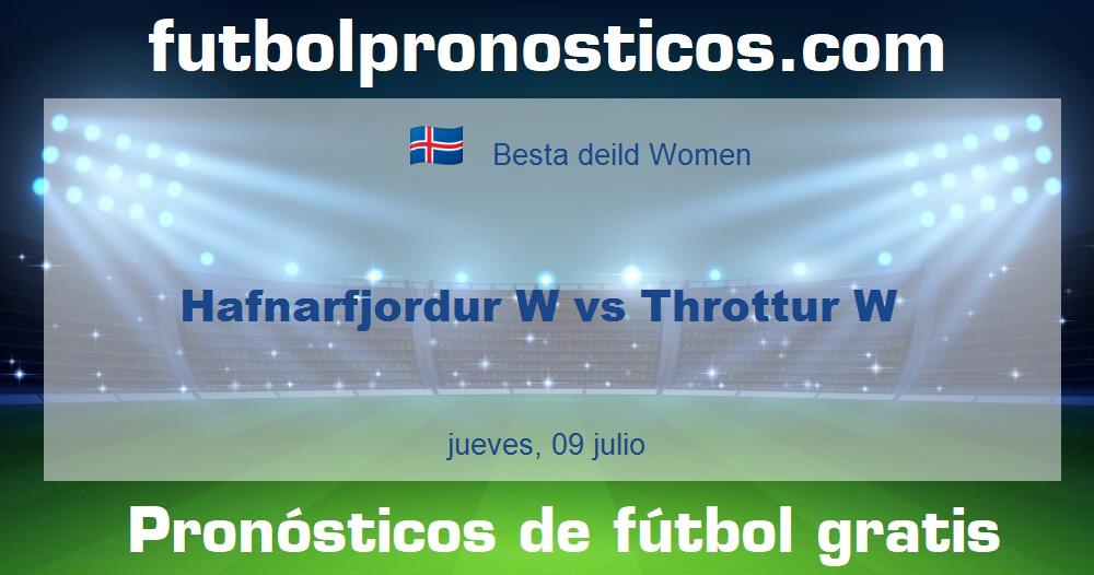 Hafnarfjordur W vs Throttur W