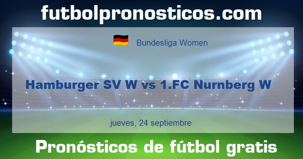 Hamburger SV W vs 1.FC Nurnberg W Hamburger SV W vs 1.FC Nurnberg W