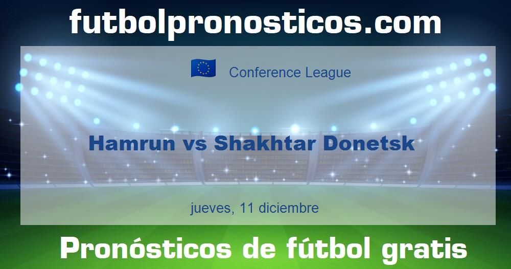 Hamrun vs Shakhtar Donetsk Hamrun vs Shakhtar Donetsk