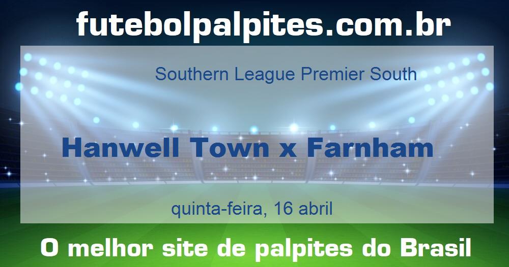 Hanwell Town x Farnham