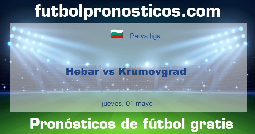 Hebar vs Krumovgrad