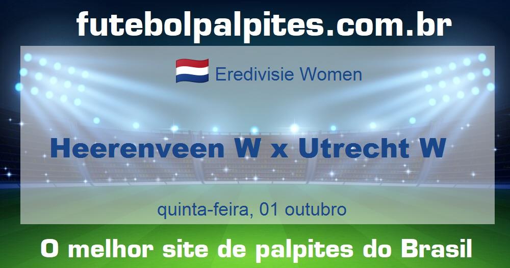 Heerenveen W x Utrecht W Heerenveen W x Utrecht W